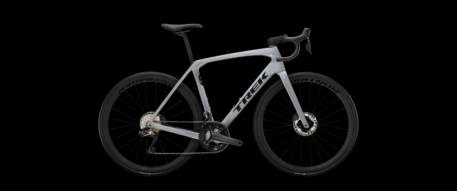 Domane Sl7 road bike on black background
