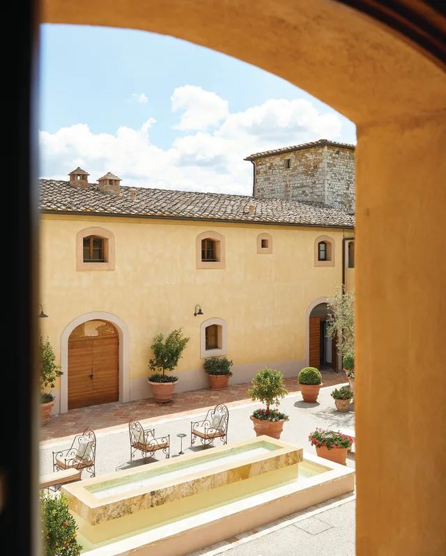 Belmond Castello di Casole hotel exterior