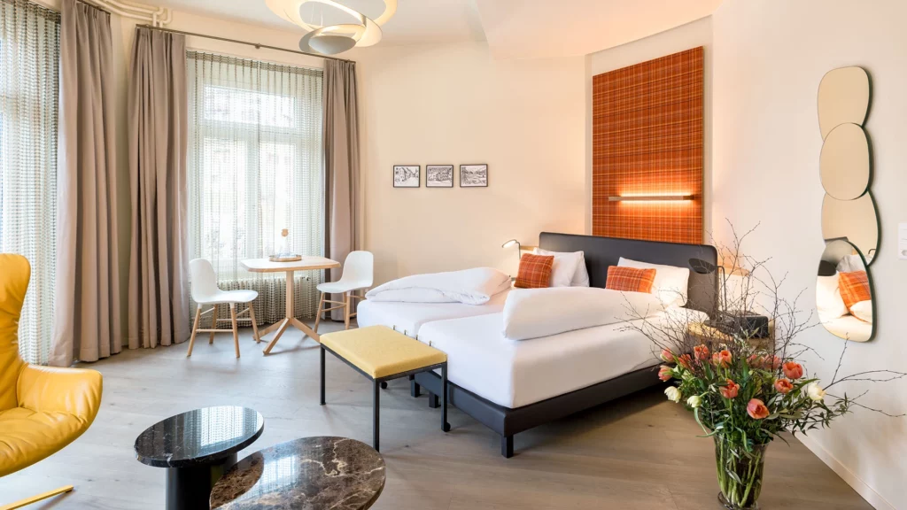 Hotel Belvedere guest room suite