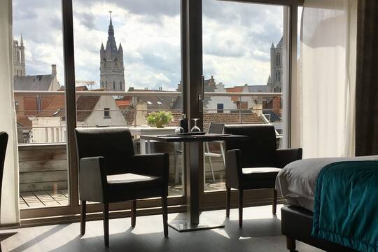 Hotel Harmony guest room suite with a view