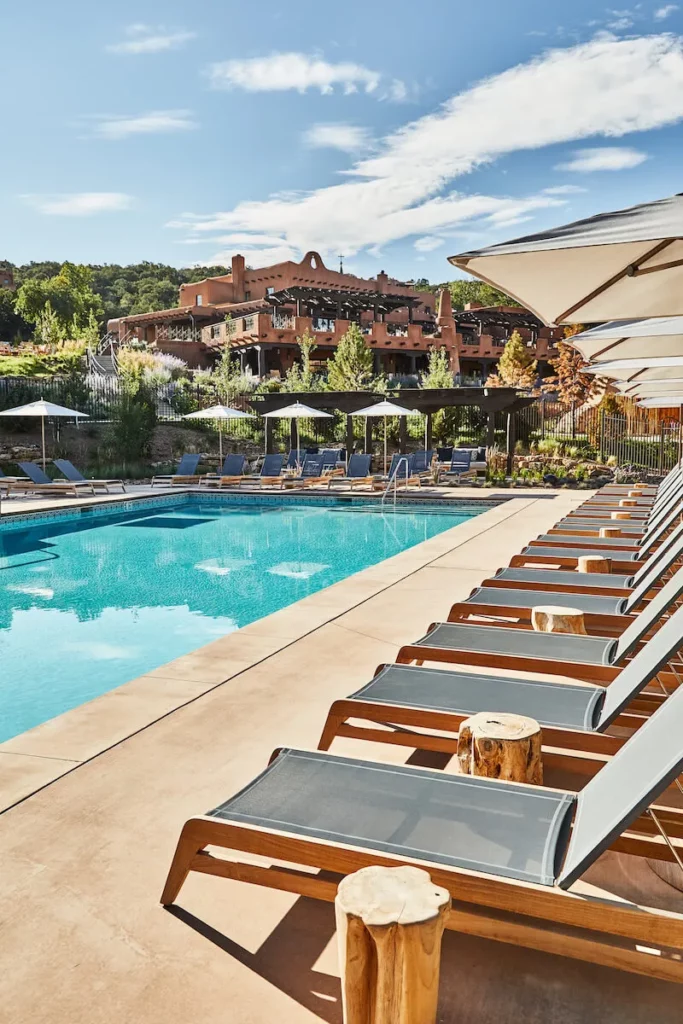 Bishop's Lodge pool area