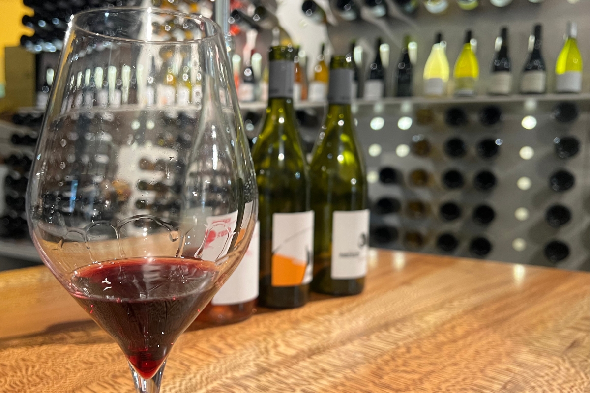 Wine tasting at Domaine Riberach